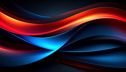 abstract background with waves