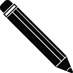 Pencil Icon Outline Vector Illustration