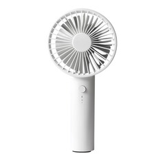 Electric fan isolated on white, a cool air ventilator designed for summer wind
