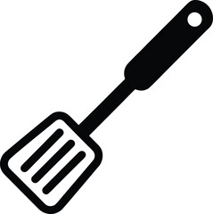 Spatula Icon Outline Vector Illustration