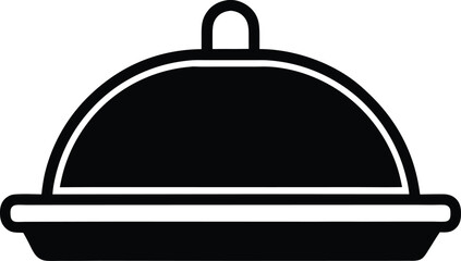 Tray Icon Outline Vector Illustration