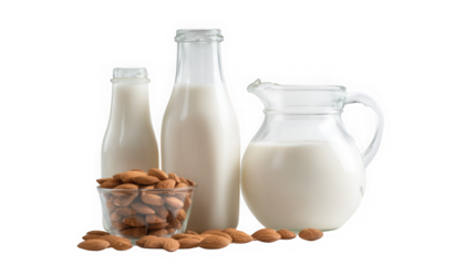 Almond Milk Bottles
