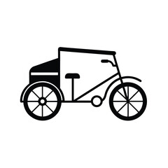 Vintage Cargo Tricycle Classic Design, Modern Utility