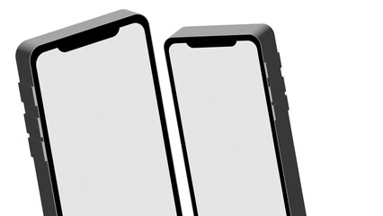 High-Quality Realistic Smartphone Mockup on White Background – Inspired by Modern Lifestyle and Mobile Use