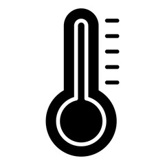 Temperature icon. Heat change. Climate rise and global warming
