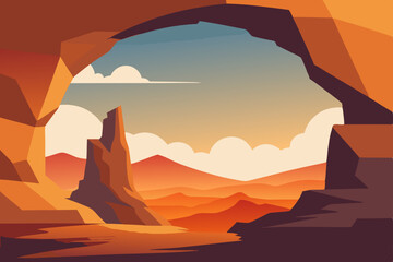 monument valley sunset