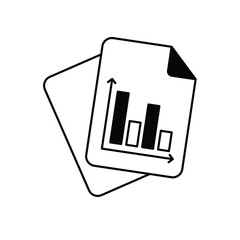 Analysis Report Vector icon