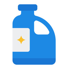 Detergent icon. Car soap and cleaner. Vehicle washing product