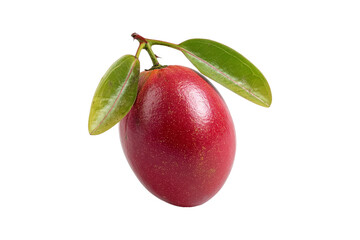 Fresh red fruit nature food isolated