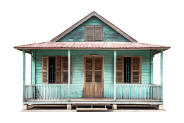 Isolated vintage architecture view