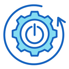 Business Restart  Icon Element For Design	