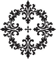 
Damask Elegant Ornate Ornament Design Set  vectgor