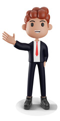 3d Businessman Neutral Pose