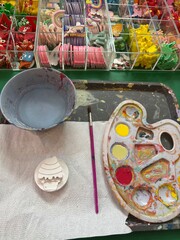 plaster cute painting set 