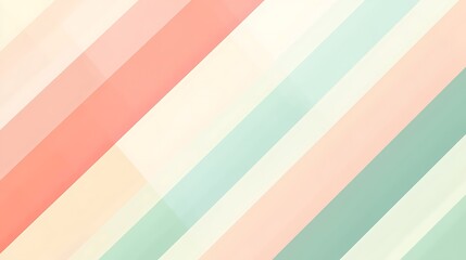 Obraz premium Pastel diagonal stripes create a calming visual effect.
