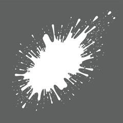 white ink splat background, ink drop vector , splash ink effect ink dots
