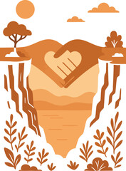 vector illustration of a heart