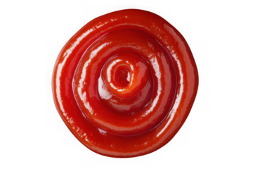 Ketchup Swirl Texture