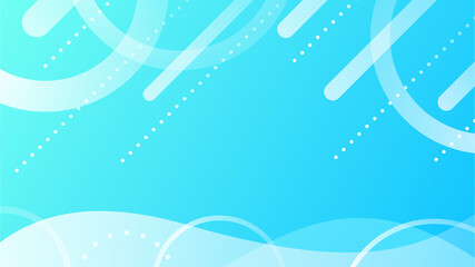 夏の雨をイメージした爽やかな背景素材