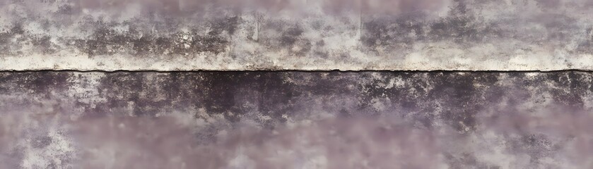 Textured concrete surface with a horizontal crack.