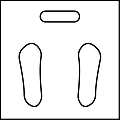  Weighing Machine Icon – Weight Check and Fitness Tracker Vector