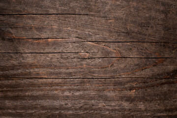 Old Wooden Planks Background. Aged Rustic Wood Texture. Stock photo.