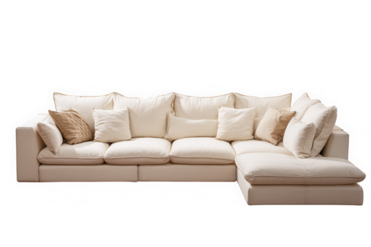 Cream Sectional Sofa