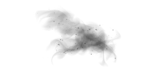 Ethereal Mist and Fog PNG with Soft Smoke Swirls, Transparent Haze, and Dreamy Atmospheric Effect for Abstract Backgrounds