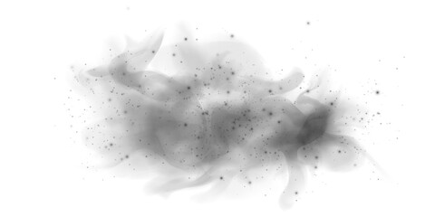 Ethereal Mist and Fog PNG with Soft Smoke Swirls, Transparent Haze, and Dreamy Atmospheric Effect for Abstract Backgrounds
