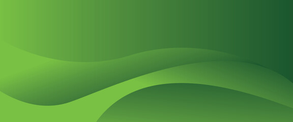 Abstract green wavy background. Vector EPS 01