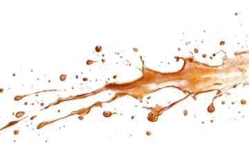 Water splatter creating dynamic patterns against a clean white background during a refreshing summer moment