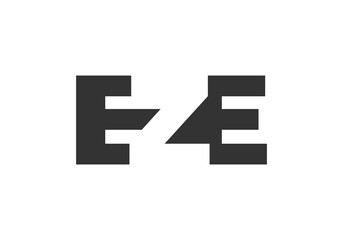 EZE logo design. Initial letter E Z E bold font style for tech startups, consulting, corporate branding. Creative company name, headlines typography identity, trendy logotype.