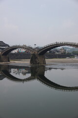『錦帯橋』日本観光 山口県岩国市横山！ #Kintai Bridge
