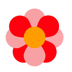 Flower hand drawing