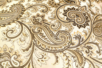 Ethnic pattern. Classic pattern from hill tribe embroidery. pattern in native hill tribe style in aquatic blue on coin purse or smartphone purse, popular souvenir texture surface