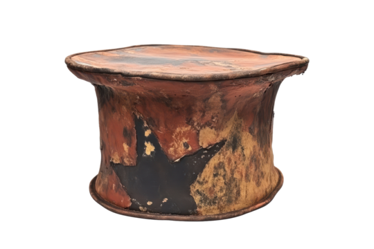 Uncle Sam's hat isolated on a white background, perfect for various decor and design projects showcasing patriotic themes and celebrations - Powered by Adobe