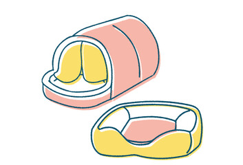 ペットグッズ　犬　ベッド