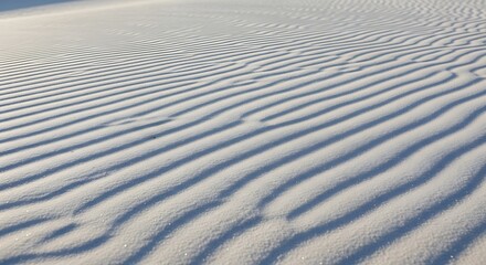 Obraz premium Sand Dune Waves Texture in White Sand Landscape