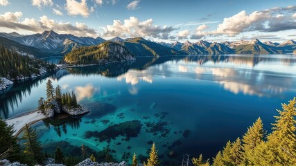 Serene Emerald Bay, Lake Tahoe, California