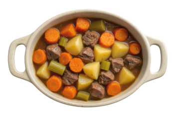 White Stew Pot with Clear Background, Rustic Icon