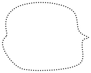 Speech bubbles icon, cartoon chatting, speak, message