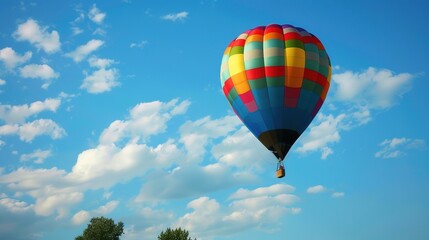 Dreamy Candy-Colored Hot Air Balloon: A Whimsical Soar Through Pastel Skies & Sugar-Coated Dreams — Embrace a Magical Flight Over Rainbow-Hued Landscapes, Where Fluffy Clouds Meet Swirling Cotton Cand