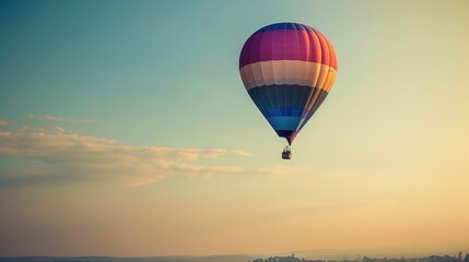 Dreamy Candy-Colored Hot Air Balloon: A Whimsical Soar Through Pastel Skies & Sugar-Coated Dreams — Embrace a Magical Flight Over Rainbow-Hued Landscapes, Where Fluffy Clouds Meet Swirling Cotton Cand