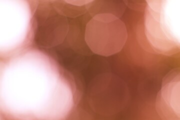 Abstract Bokeh effect displaying a blend of subtle, earthy tones