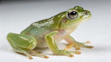 Obraz premium Glass Frog on studio background