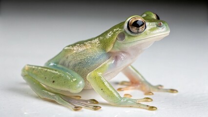 Obraz premium Glass Frog on studio background