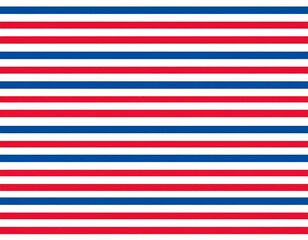 Horizontal stripes in red and blue. Sailor pattern