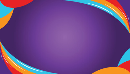 "UEFA Women's Euro 2025" broadcast template for sports. Soccer Tournament vector illustration graphics. Broadcasting Template.