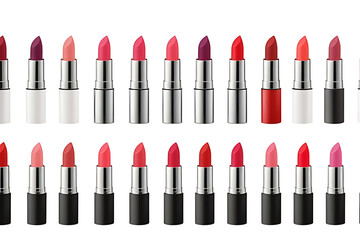 Obraz premium lipstick isolated on white background