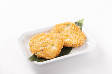 ［長崎かまぼこ）枝豆天